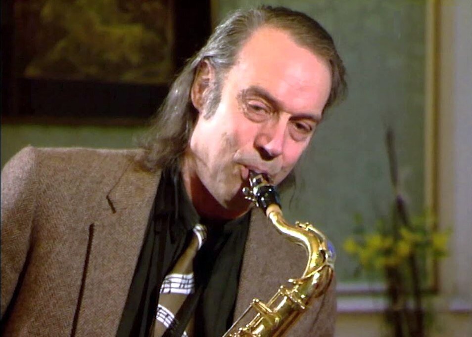 Раймонд Раубишко. Кадр из передачи Латвийского телевидения, 1997