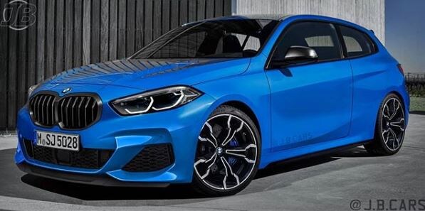 2020 BMW 1m выглядит спортивнее и имеет три двери.