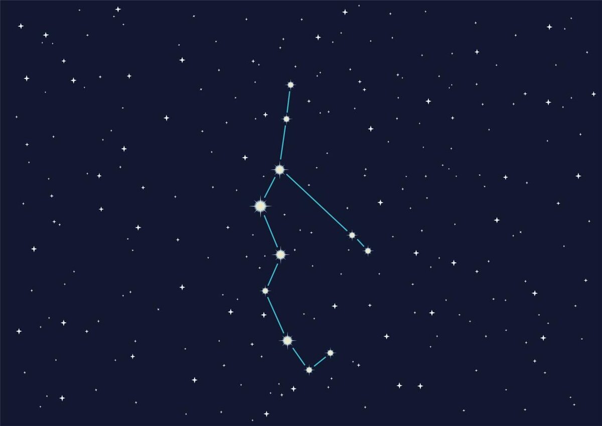 Как нарисовать созвездие персея