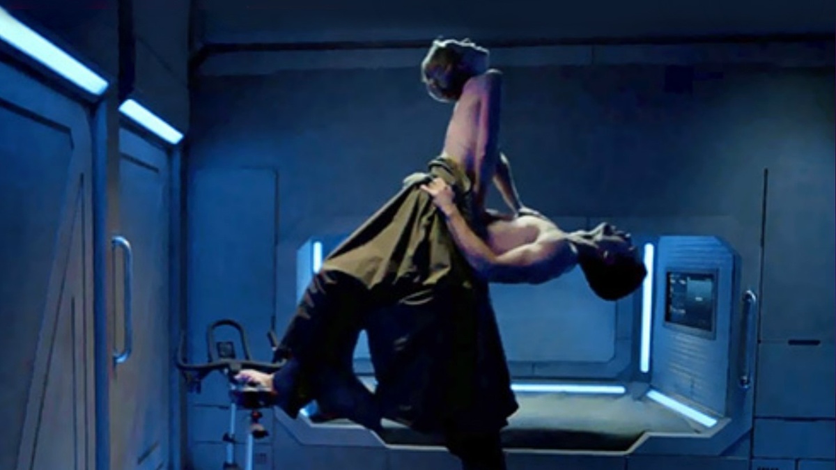 кадр из фантастического сериала The Expanse