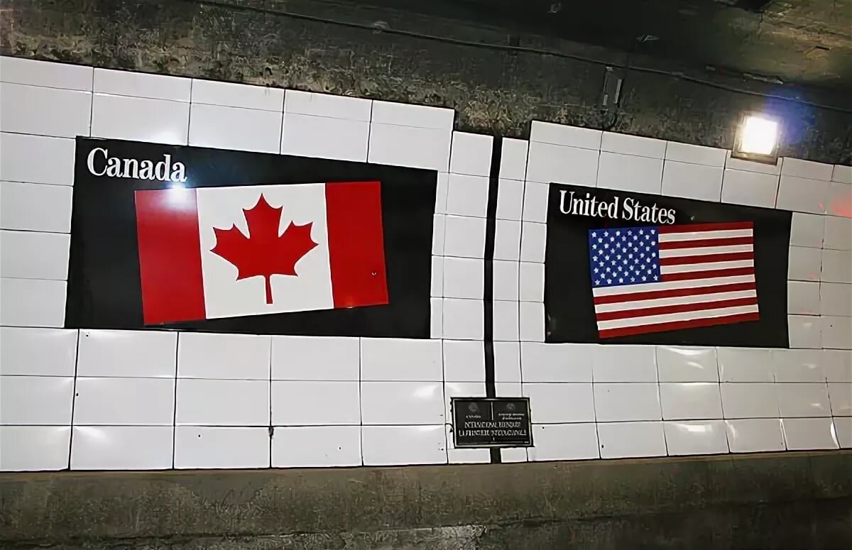 Граница между россией и канадой