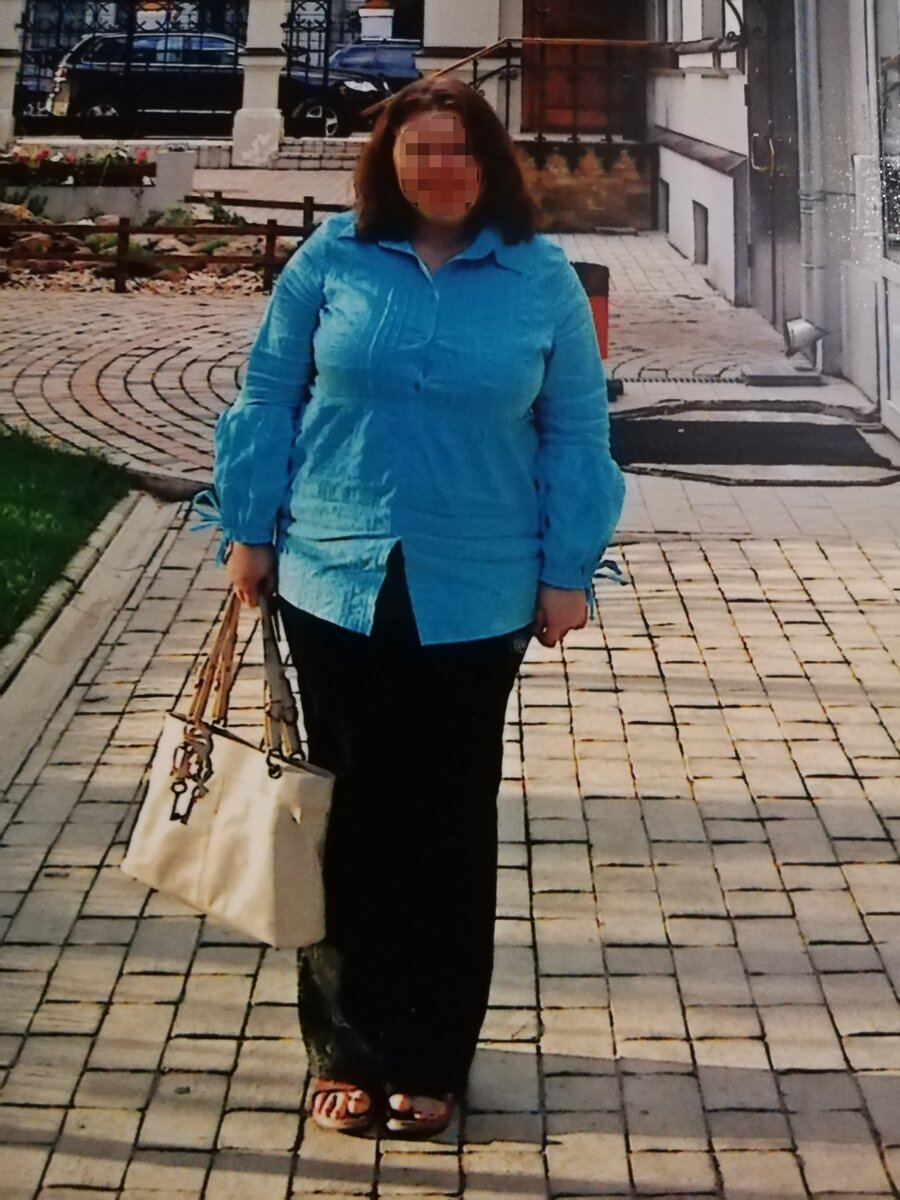 Начинаю худеть. Фото автора. 