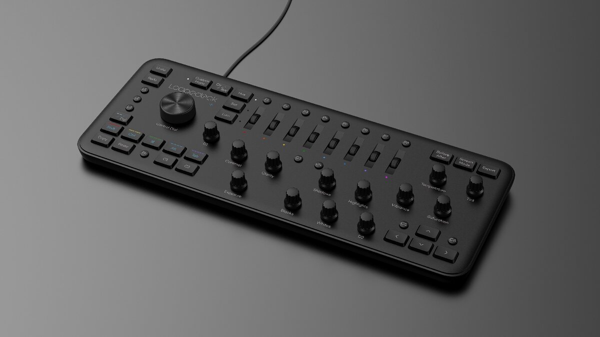 Консоль Loupedeck+ для редактирования фото и монтажа видео