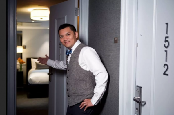 Добро пожаловать, вот ваш номер Люкс!