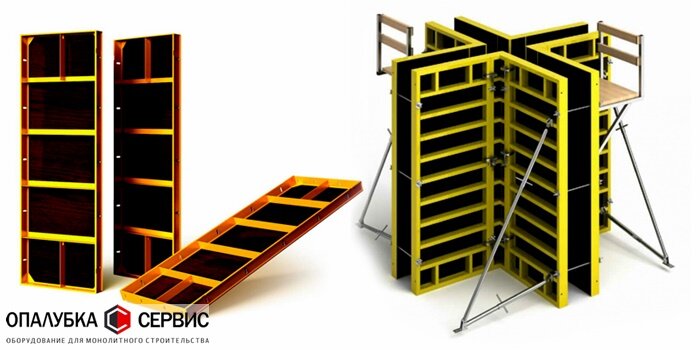 Устройство опалубки в монолитном строительстве