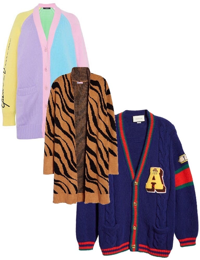 яркие и повседневные кардиганы