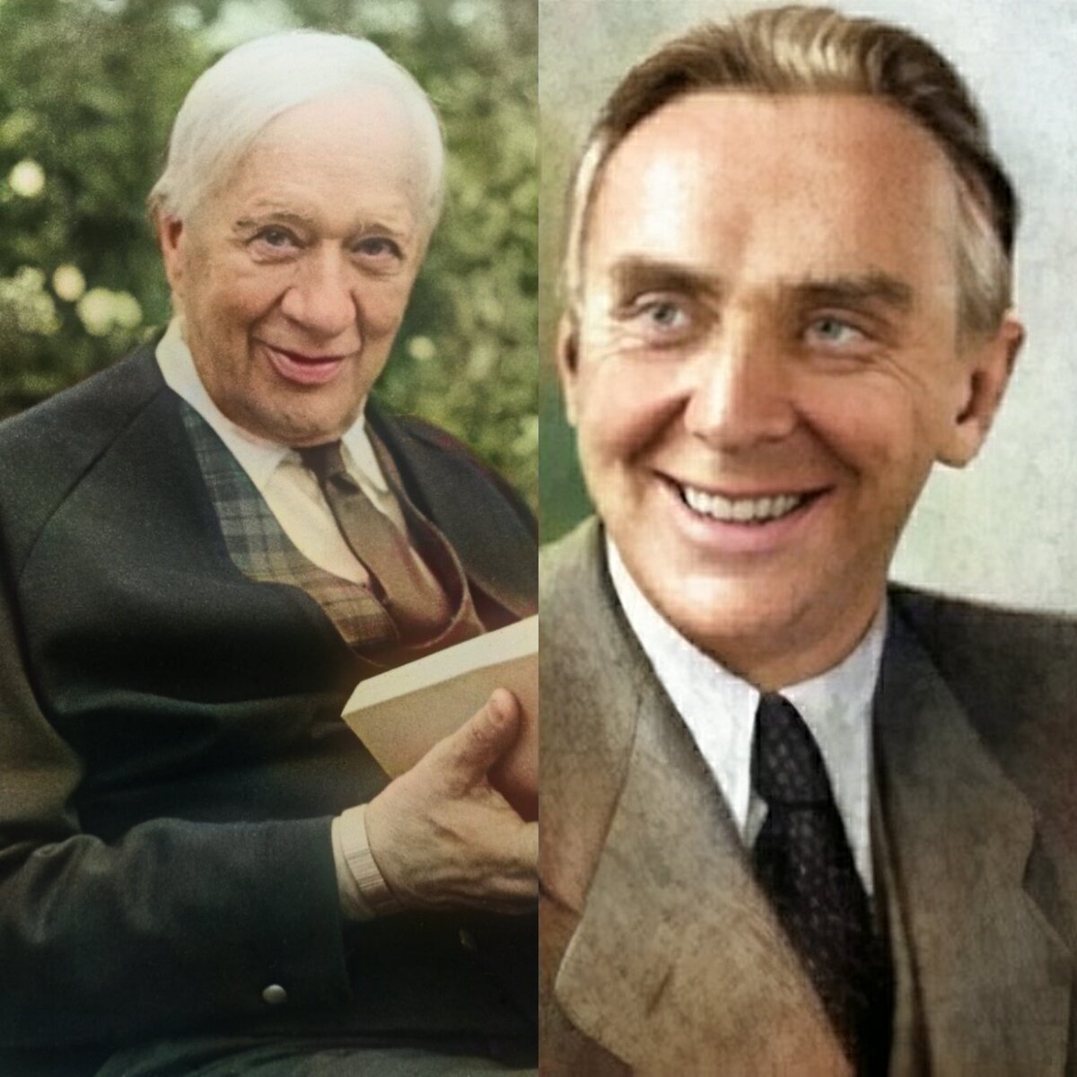 Корней Чуковский и Константин Федин