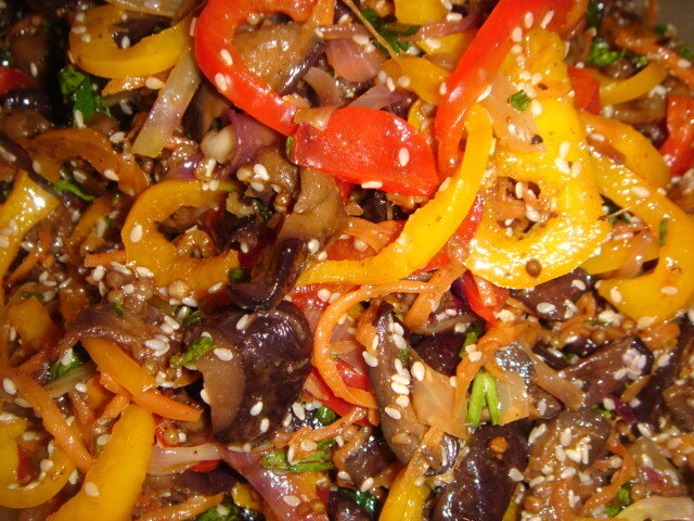 Вот так будет выглядеть ваш салат.