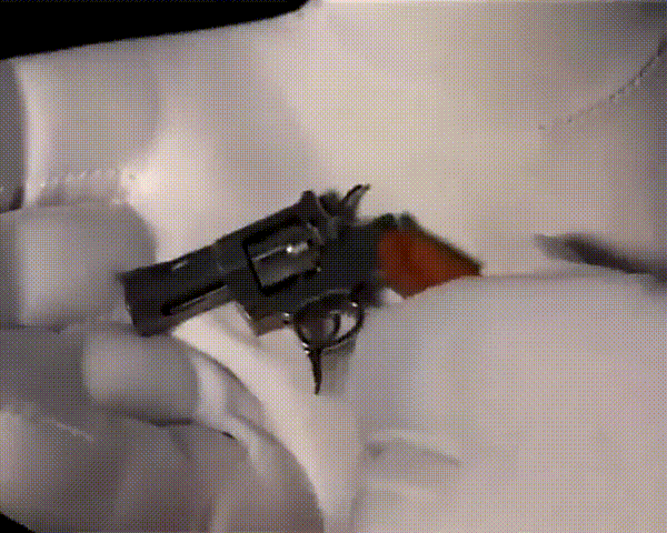 Демонстрация выстрела из Swiss Mini Gun