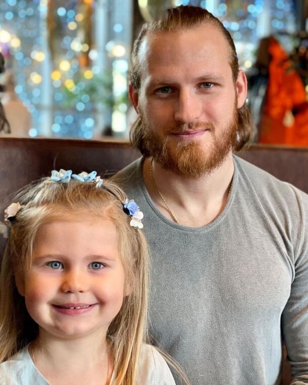 Иван с дочерью Таисией