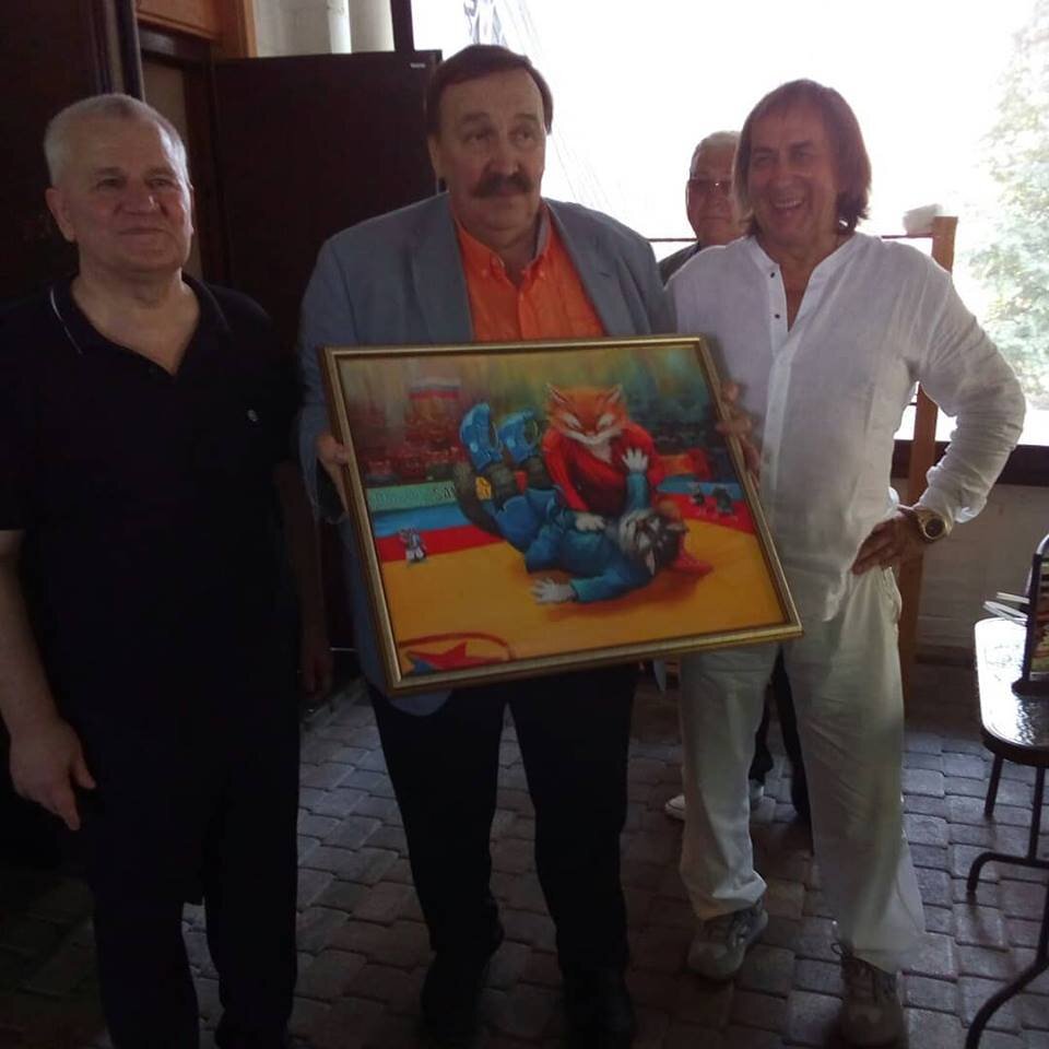 Анатолий Жуков, Александр Ушаков, Александр Иншаков. фото мое.