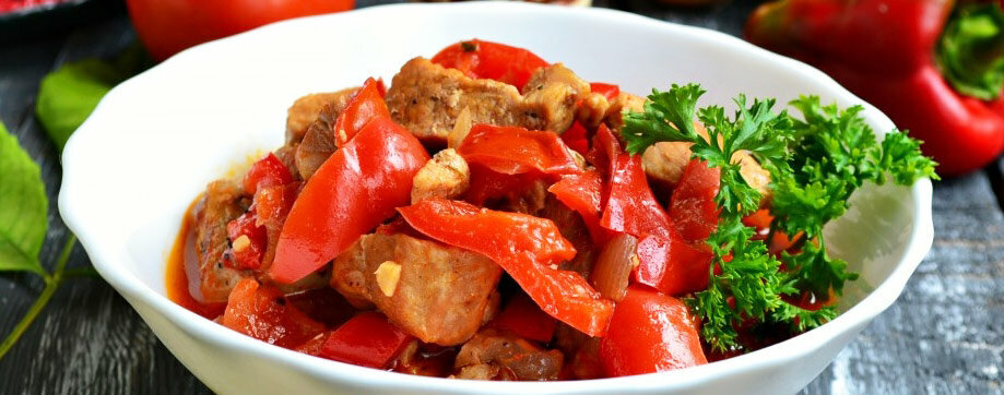 Свинина с болгарским перцем: вкусное и простое блюдо для всей семьи