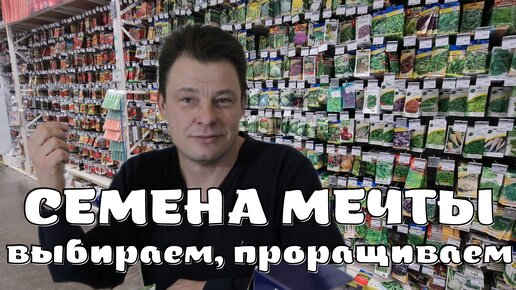 выбираем и проращиваем любые семена или семена мечты