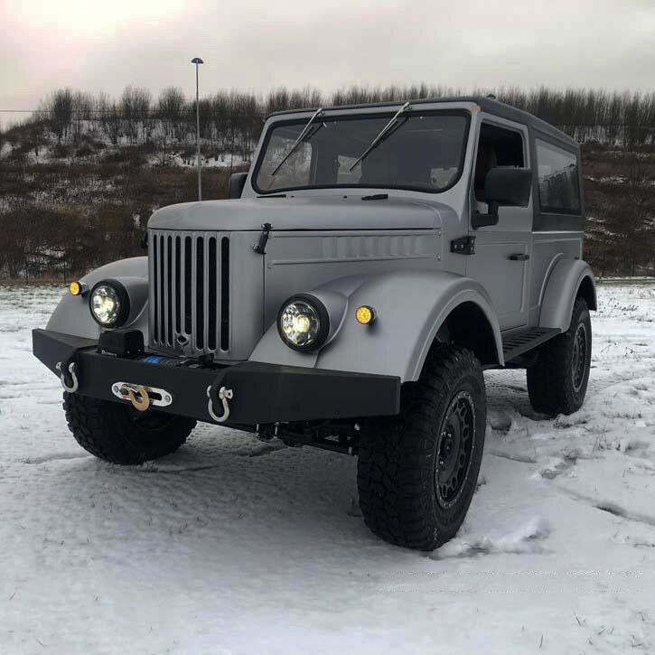 Шикарный тюнинг ГАЗ-69