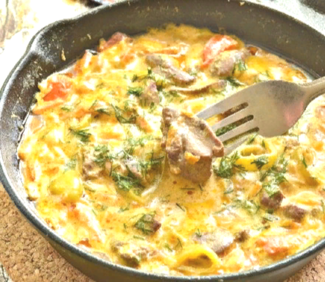 Вкусная нежная куриная печень