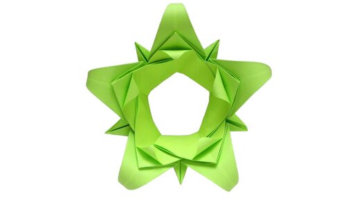 Простые оригами бумажных цветов