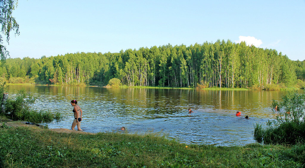 Водоем в Вышманово фото В. Гребнева