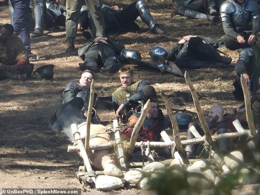     Фредди Фокс, кадр со съемок 2 сезона сериала «Дом дракона» (2024)