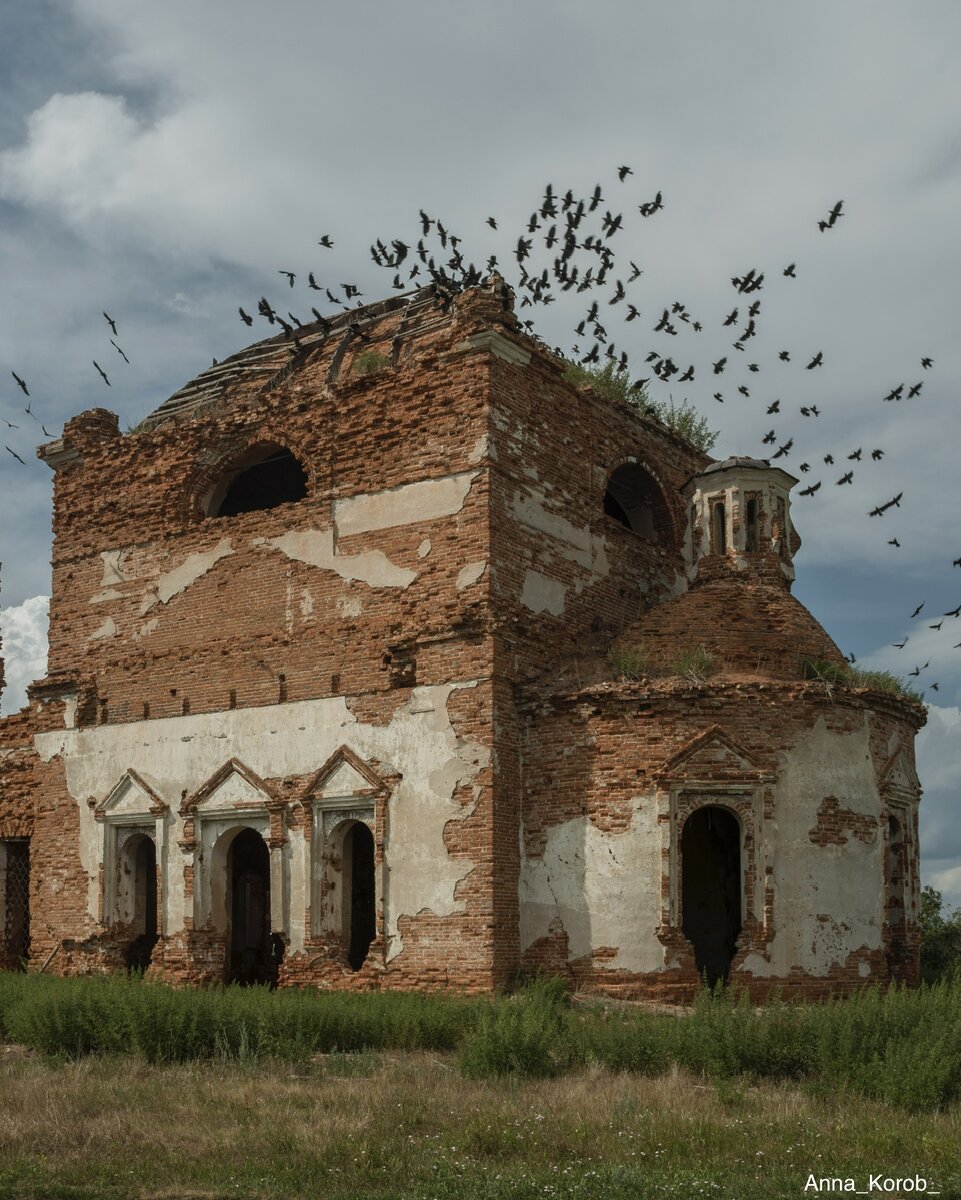 развалины храма