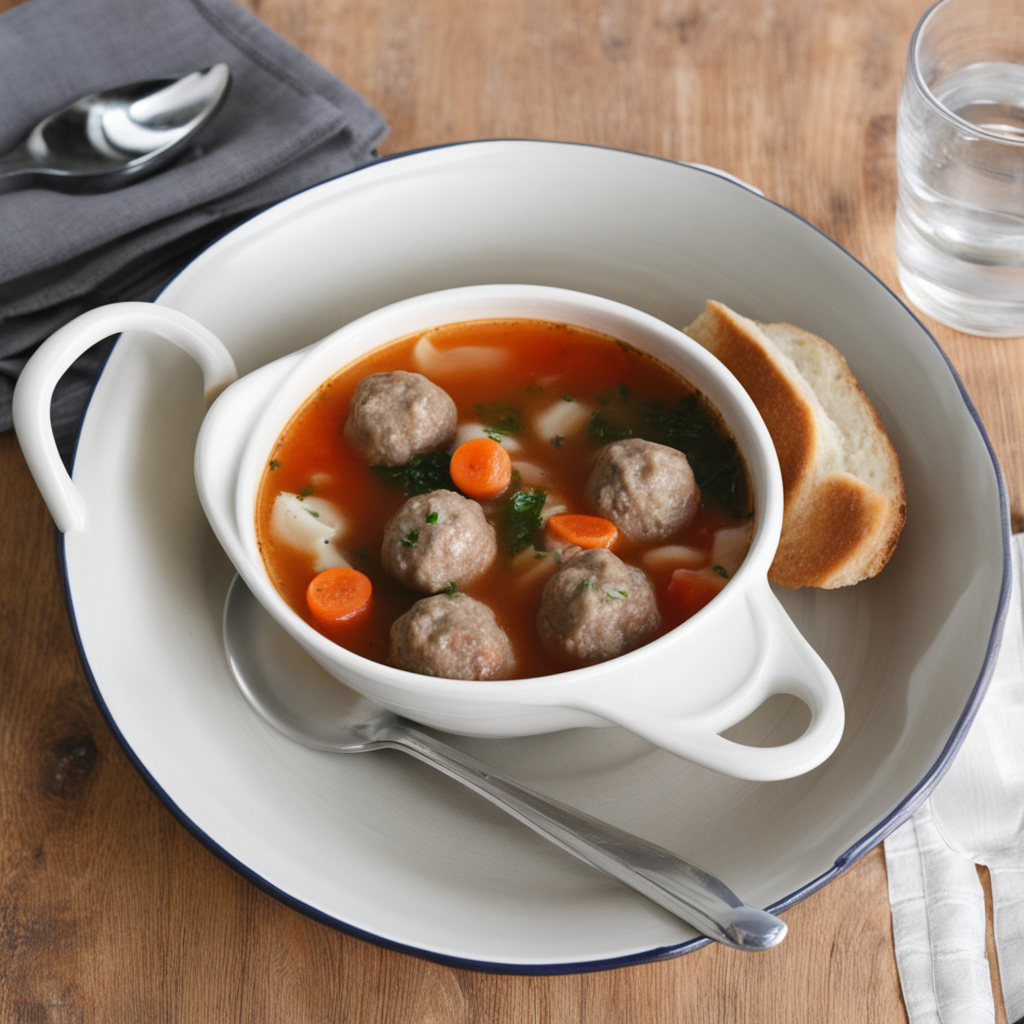 Диетический куриный суп с фрикадельками – рецепт