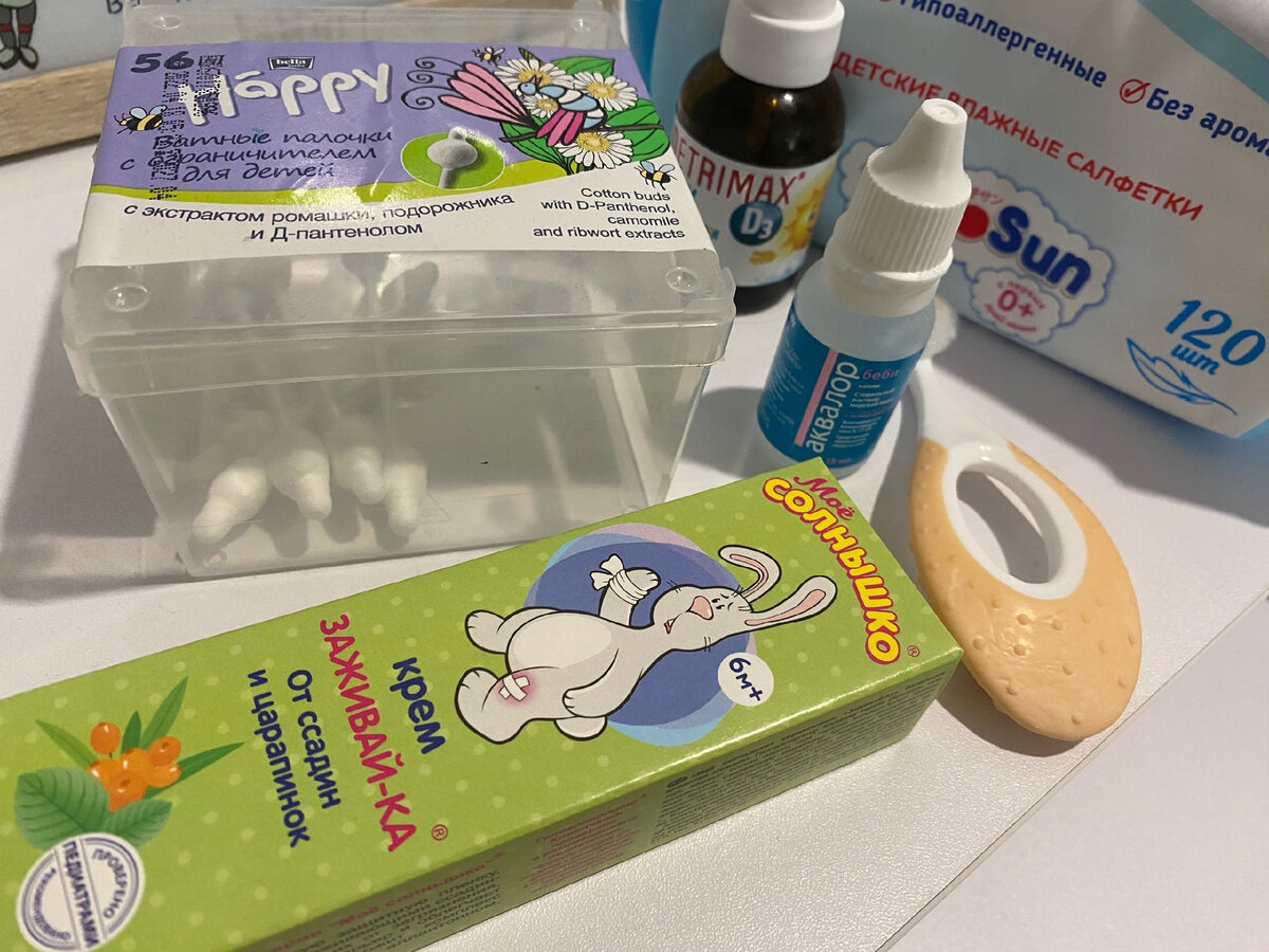 Фото средств из нашей домашней аптечки