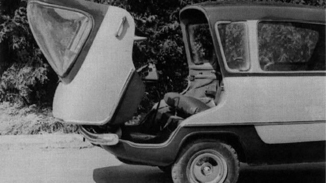 НАМИ "Белка" (1955). Видна необычная "дверь"