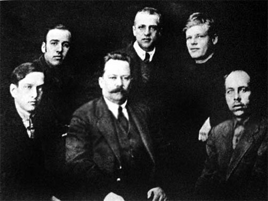 Группа «Памир»: Н. Анов, Н. Феоктистов, И. Ерошин, Е. Забелин, С. Марков, Л. Мартынов