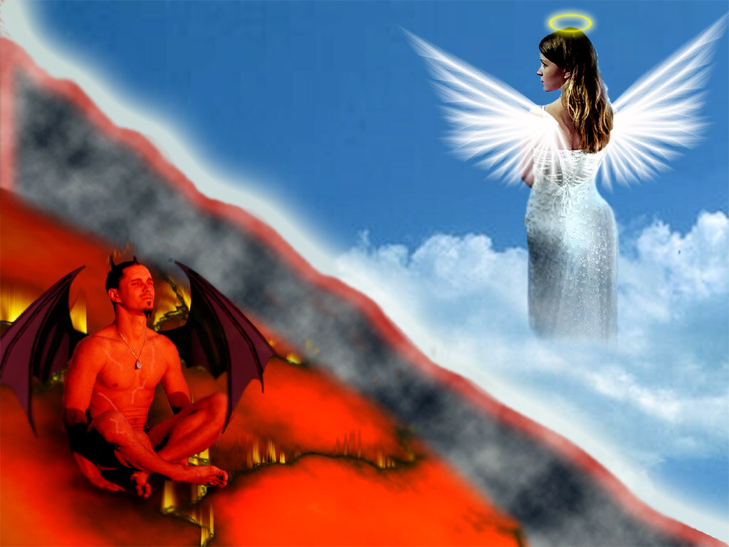 Изображение рая и ада