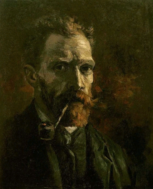 В. Ван Гог, Автопортрет (1886)