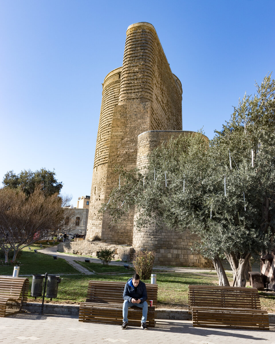 Девичья башня. Баку. Азербайджан.