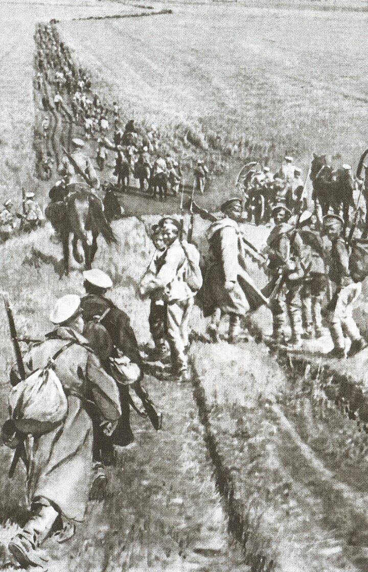                                Отступление армии Колчака