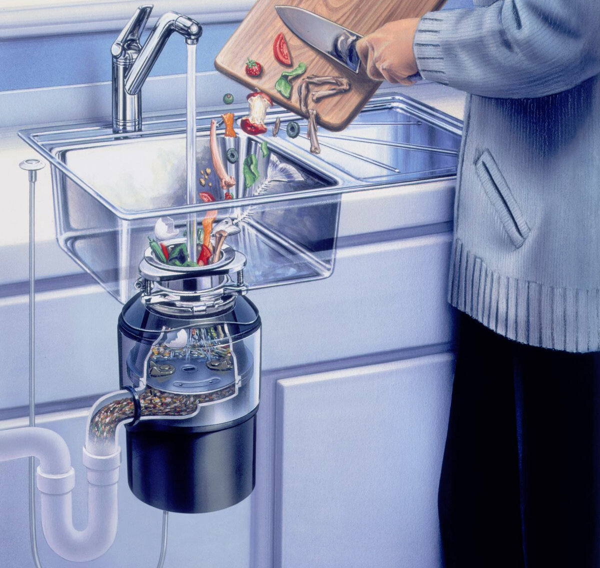 Диспоузер – стоимость от 7 600 до 44 400 руб.