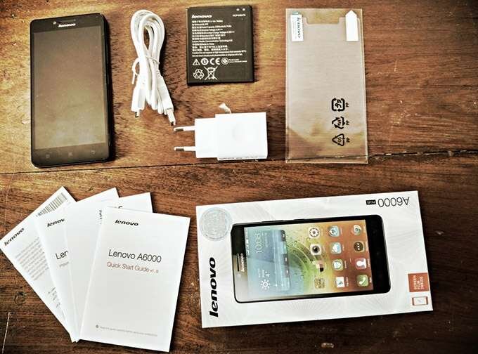 Комплектация Lenovo A6000.