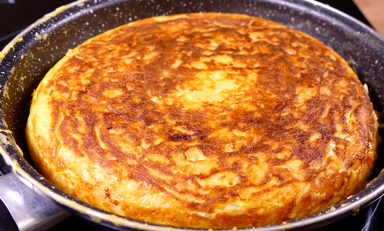 Испанский картофельный омлет без яиц (Tortilla)