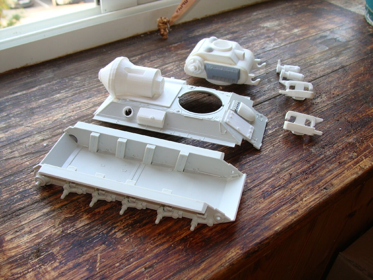 Подсборки танка