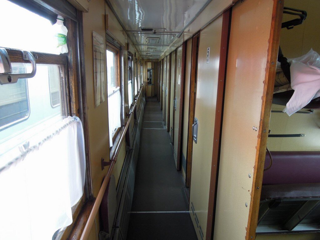 Старый купейный вагон