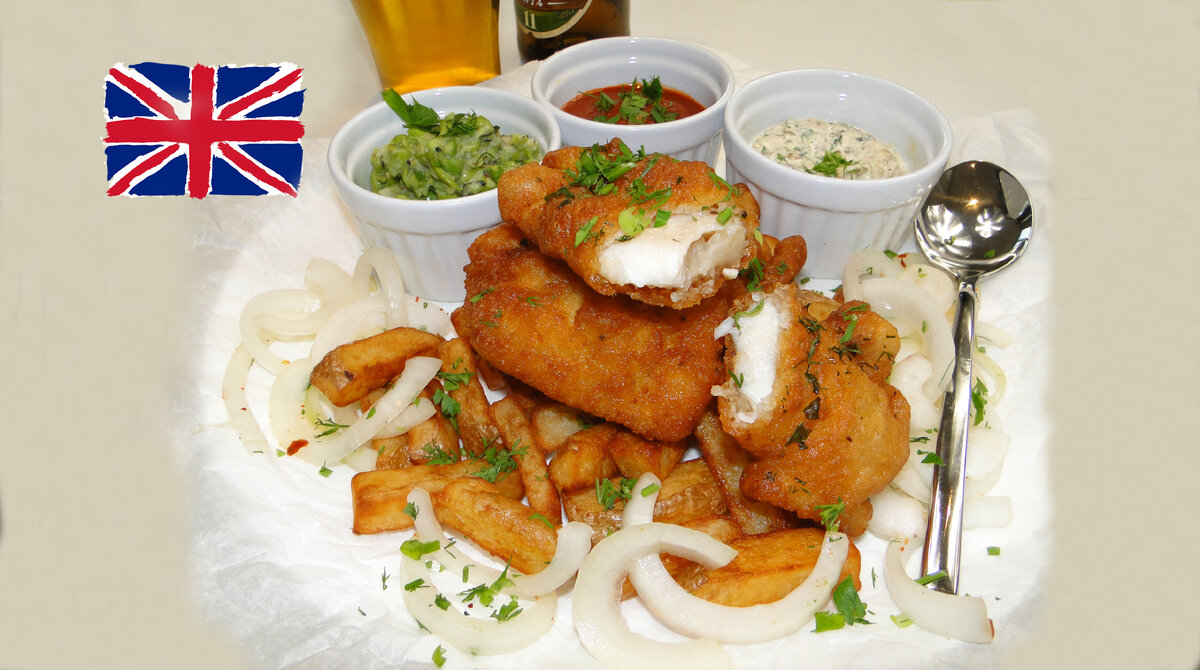 Легендарные Fish & Chips / Фиш энд Чипс.  Так как готовят в Англии и Ирландии. Все тонкости приготовления. 