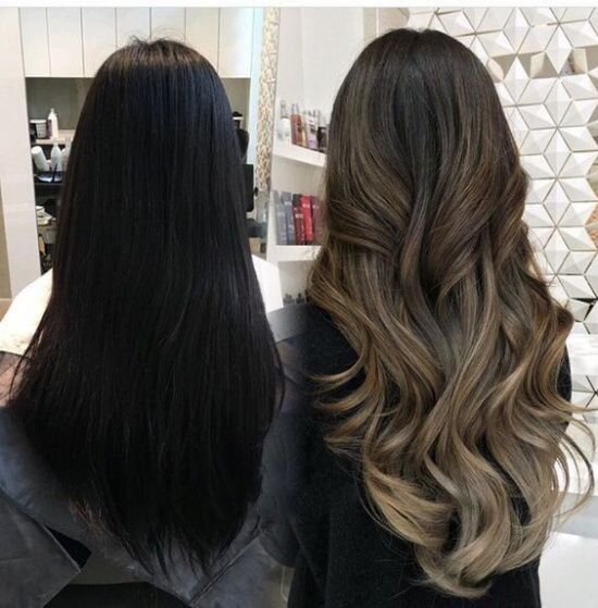 Окрашивание Ombre Hair Color