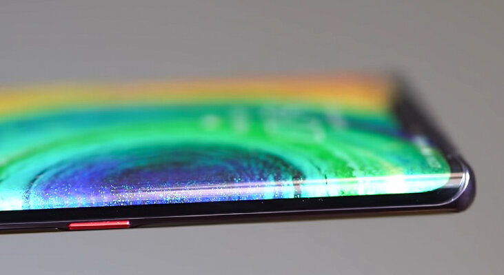 Horizon Display с закругленными краями  в Mate 30 Pro