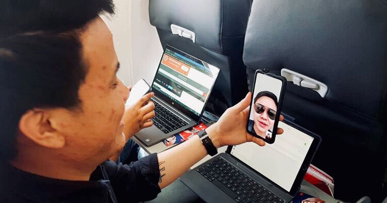 Шесть самолетов, эксплуатируемых AirAsia Malaysia, и два самолета, эксплуатируемых AirAsia Thailand оснащены высокоскоростной платформой Ka-диапазона Inmarsat GX Aviation.