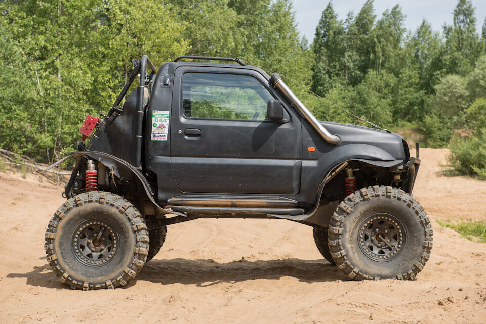 suzuki jimny тюнинг для бездорожья