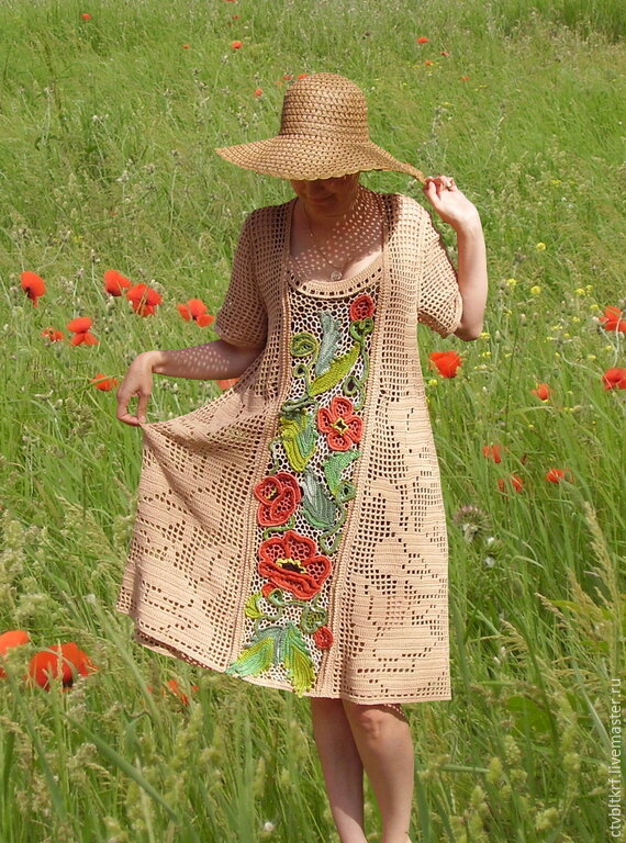 вязаные платья Риммы Чернышёвой