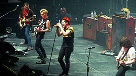 Фото с выступления в Ноттингеме, 2011