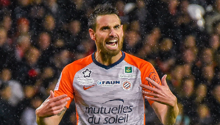 Полузащитник французского "Монпелье" Дамьен Ле Таллек