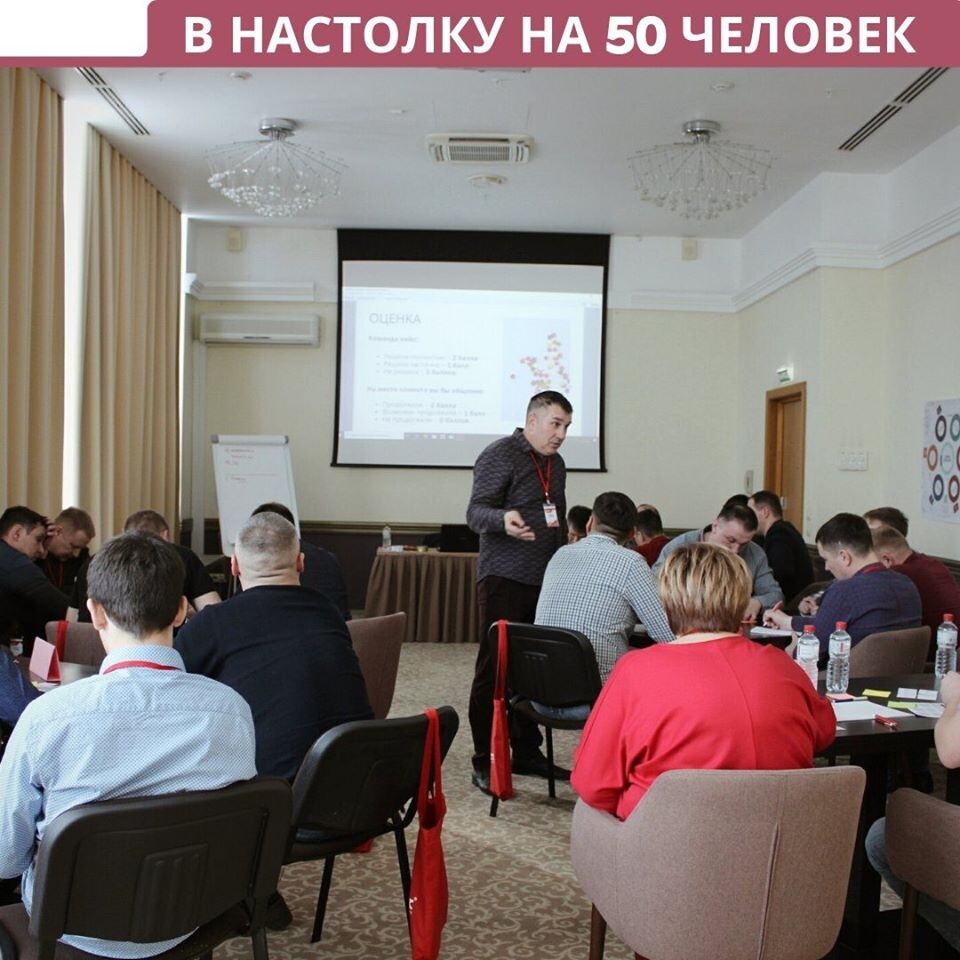 Мастер-класс Андрея Донских на базе бизнес-симуляции Game4Seller для компании Vortex
