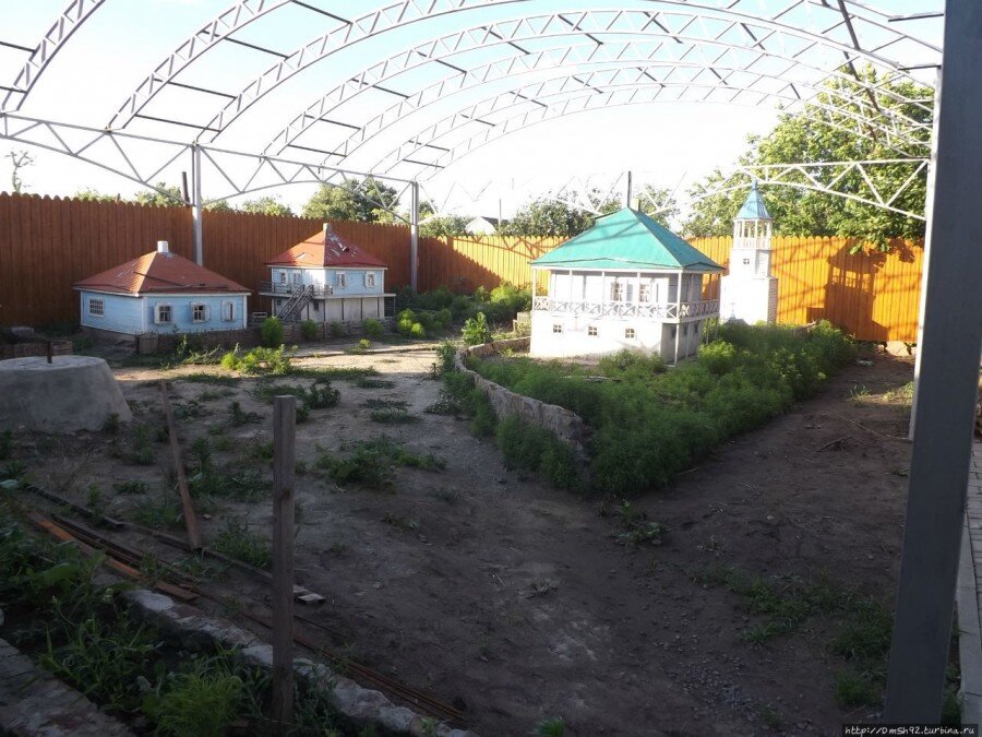 Макет станицы в местном музее.
