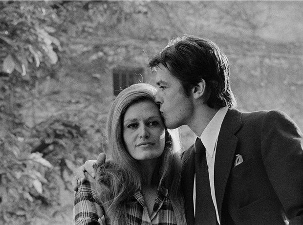 Далида и Делон в 70х - в зените славы