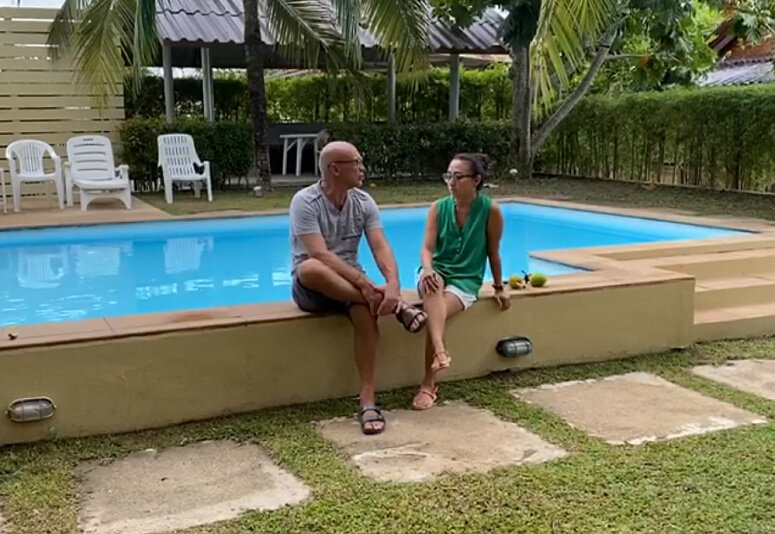  Фото: скриншот с видео Эмилии и Сергея Самсоновых // на фото: авторы видео