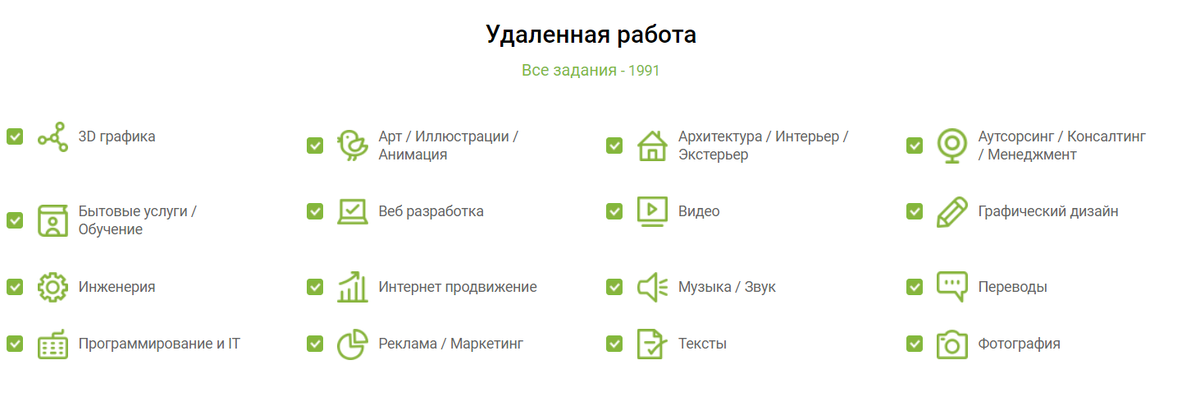 Самый популярный сайт фриланса в России. fl.ru 