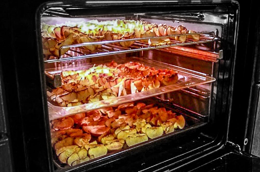 Сушка фруктов в духовке